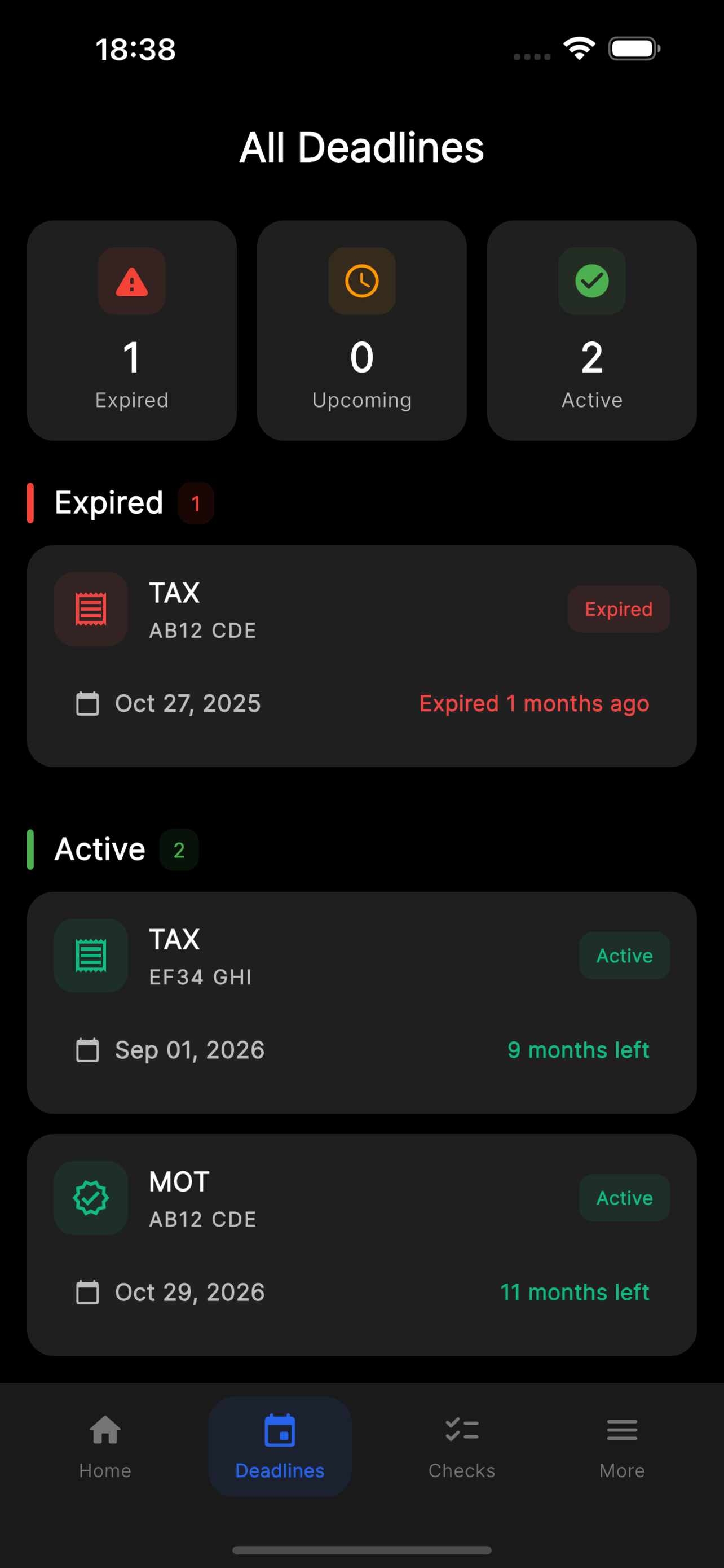 Deadline Intelligence